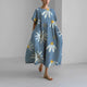 Flowy Floral Boho Maxi Dress for Women
