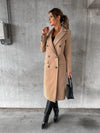 Lauren | Elegant Tailored Double-Breasted Coat