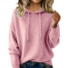 Stephanie | Elegant Hooded Knit Sweater
